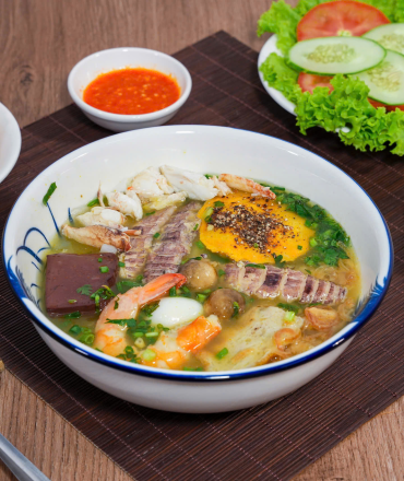 BÁNH CANH GHẸ CUA TÔM TÍT NGON ĐIỆN BIÊN PHỦ